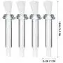 VOSAREA 20pcs Replacement Fiberglass Wicks Fiberglass Candle Wick Glass Tube Wick Holder Fiberglass Tiki Torch Wicks for Oil Lamps, 1.7in VOSAREA 20pcs Replacement Fiberglass Wicks Fiberglass Candle Wick Glass Tube Wick Holder Fiberglass Tiki Torch Wicks for Oil Lamps, 1.7in
