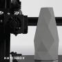 HATCHBOX PLA 3D Printer Filament, Dimensional Accuracy +/- 0.03 mm, 1 kg Spool, 1.75 mm, Gray