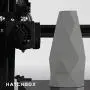 HATCHBOX PLA 3D Printer Filament, Dimensional Accuracy +/- 0.03 mm, 1 kg Spool, 1.75 mm, Gray HATCHBOX PLA 3D Printer Filament, Dimensional Accuracy +/- 0.03 mm, 1 kg Spool, 1.75 mm, Gray