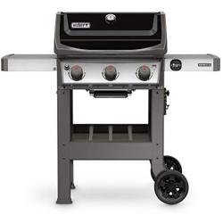 Weber 45010001 Spirit II E-310 3-Burner Liquid Propane Grill, Black