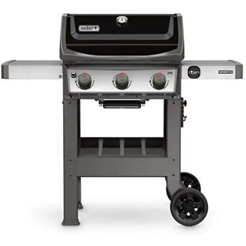 Weber 45010001 Spirit II E-310 3-Burner Liquid Propane Grill, Black Weber 45010001 Spirit II E-310 3-Burner Liquid Propane Grill, Black