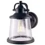 YaoKuem Outdoor Wall Lantern, Wall Sconce as Porch Lighting Fixture, E26 Medium Base, Metal Housing Plus Glass, Oil Rubbed Bronze Finish, Bulbs not Included YaoKuem Outdoor Wall Lantern, Wall Sconce as Porch Lighting Fixture, E26 Medium Base, Metal Housing Plus Glass, Oil Rubbed Bronze Finish, Bulbs not Included