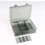 Upgrade 2 Pack Plastic Storage Organizer Box, Storage Container, Jewelry Organizer, Parts Storage Box with Dividers for Crafts, Beads, Buttons, Ornaments, Metal Parts, and More (9 Grids 2 Pack)