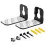 Universal Sound Bar Brackets Wall Mount Floating Shelf for Samsung, Sony, LG, JBL, Polk Audio, Vizio, Roku, Bose, TCL Soundbar L Bracket Wall Mounts