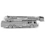 Metal Earth Fascinations Fire Engine Truck 3D Metal Model Kit