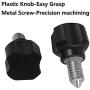 Attachment Knob for KitchenAid Stand Mixers, Original Thumb Screw Replacement Part - 2 Pack