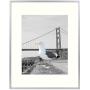 Frametory, Metal Aluminum Frame Collection with Ivory Color Mat & Real Glass (Silver, 1-Pack, 16x20 for 11x14 Photo)