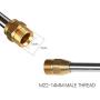 Sooprinse Pressure Washer Wand,Stainless Steel Quick Connect Lance,Replacement Spray Wand,16'',5000PSI
