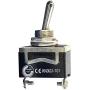 Etopar 5 X Heavy Duty 20A 125V 15A 250V SPST 2 Terminal Pin ON/Off Rocker Toggle Switch Flick Metal Waterproof Cap Knob