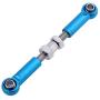 Hobbypark 6PCS Adjustable Aluminum Steering Linkage Servo Link Pull Rod Turnbuckle A959-03 Metal for WLtoys A959 A969 A979 1/18th RC Car Upgrade Parts