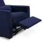 DaVinci Piper Upholstered Recliner and Swivel Glider in Navy, Greenguard Gold Certified DaVinci Piper Upholstered Recliner and Swivel Glider in Navy, Greenguard Gold Certified
