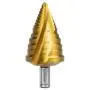 Luckyway 1-Piece 15 Steps HSS-CO(M35) 1/4 Inch to 1-3/8 Inch Titanium Step Drill Bit for Metal, Stainless Steel Drilling Luckyway 1-Piece 15 Steps HSS-CO(M35) 1/4 Inch to 1-3/8 Inch Titanium Step Drill Bit for Metal, Stainless Steel Drilling