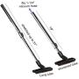 Eagles Hardwood Floor brush with 1-1/4'' Extension Wands Remplacement for most vacuum cleaner Accepting 1-1/4'' Attachment