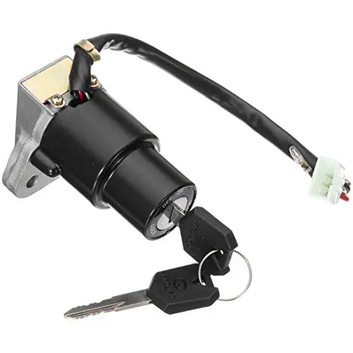 SEMOLTO 3 Pin 4 Wire Ignition Lock Switch & Key for Yamaha DT125 R TZR250 XT350 XT600 Accessories Spare Parts Decoration Tools SEMOLTO 3 Pin 4 Wire Ignition Lock Switch & Key for Yamaha DT125 R TZR250 XT350 XT600 Accessories Spare Parts Decoration Tools
