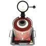 3kg Gold Melting Furnace 1600W 2100°F Automatic Digital Melting Casting Refining Smelting Furnace Machine for Melt Silver Gold Copper Tin Aluminum Precious Metals (3kg Crucible Capacity, Red 1)