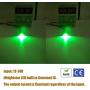 iBrightstar Newest 9-30V Extremely Bright DE3175 DE3021 Festoon Error Free 1.25'' 31mm LED for Interior Map Dome Lights and License Plate Courtesy Lights, Green