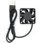 ANVISION 2-Pack 40mm x 10mm DC 5V USB Brushless Cooling Fan, Dual Ball Bearing, YDM4010B05 ANVISION 2-Pack 40mm x 10mm DC 5V USB Brushless Cooling Fan, Dual Ball Bearing, YDM4010B05