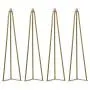 28 Inch Hairpin Legs Set of 4,Industrial Metal Coffee Table Legs,Mid Century Modern Furniture Legs,Tall Iron End Table Legs,Heavy Duty Coffee Table Set(Gold) 28 Inch Hairpin Legs Set of 4,Industrial Metal Coffee Table Legs,Mid Century Modern Furniture Legs,Tall Iron End Table Legs,Heavy Duty Coffee Table Set(Gold)