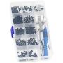 YU-NIYUT 1 Box Screws + Installation Tool + Swing Arm Pin + Flange Sleeve Kit, RC Car Model Accessories Parts for Wltoys 1/14 144001 Remote Control Car, DIY RC Vehicle Modification Fun for Adults Kids