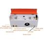 TEN-HIGH CO2 engrave Machine, 40W 300x400mm Laser Engraving Machine with Exhaust Fan USB Port