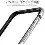 ESR Crown Metal Bumper Case for iPhone X, Metal Frame Armor with Soft Inner Bumper [Zero Signal Interference] [Raised Edge Protection] for iPhone X, Silver