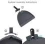 Radley & Stowe Angle Broom and Dustpan Set (Grey) Radley & Stowe Angle Broom and Dustpan Set (Grey)