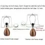 TooToo Star Lamp Shade Harp Holder and Light Base UNO Fitter Adapter Converter Finial Set, Detachable Parts (Silver, E27 Adapter, 9.5 inch)