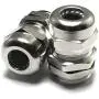 Magic&shell 5PCS PG7 3-6.5MM Wire Range Metal Waterproof Connector Fastener Locknut Stuffing Cable Gland