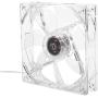 Pokerty Cooling Fan, 12CM 5V USB Transparent LED Colorful Light Cooling Fan PC Computer CPU Cooling Fan