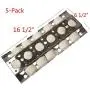 GasSaf Heat Plate Replacement for Select Turbo Gas Grill Models, 16.5 inch 3-Pack Stainless Steel Heat Plate, Heat Tent, Burner Cover, Vaporizor Bar and Flavorizer Bar(16 1/2x 6 1/2inch)(3-Pack) GasSaf Heat Plate Replacement for Select Turbo Gas Grill Models, 16.5 inch 3-Pack Stainless Steel Heat Plate, Heat Tent, Burner Cover, Vaporizor Bar and Flavorizer Bar(16 1/2x 6 1/2inch)(3-Pack)
