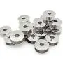 YEQIN 20 pk''L'' Metal Bobbins for Sewing Machine Alphasew Bernina Brother Riccar Baby Lock +More (55623S) - (SA159) - (H12413002)