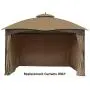 APEX GARDEN Universal Privacy Curtain Set for 10 x 12 Gazebo (Beige) APEX GARDEN Universal Privacy Curtain Set for 10 x 12 Gazebo (Beige)