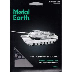 Fascinations Metal Earth M1 Abrams Tank 3D Metal Model Kit