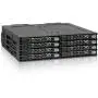 ICY DOCK ToughArmor MB998IP-B Rugged Full Metal 8 Bay 2.5'' SAS/SATA SSD&HDD (7mm) Backplane Cage for External 5.25'' Bay ICY DOCK ToughArmor MB998IP-B Rugged Full Metal 8 Bay 2.5'' SAS/SATA SSD&HDD (7mm) Backplane Cage for External 5.25'' Bay