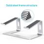 Laptop Stand for desk, Detachable Laptop Riser Notebook Holder Stand Ergonomic Aluminum Laptop Mount Computer Stand, Compatible with MacBook Air Pro, Dell XPS, Lenovo More 10-18'' Laptops