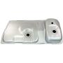Fuel Gas Tank 15.4 Gallon for Ford Mustang Capri w/Fuel Injection