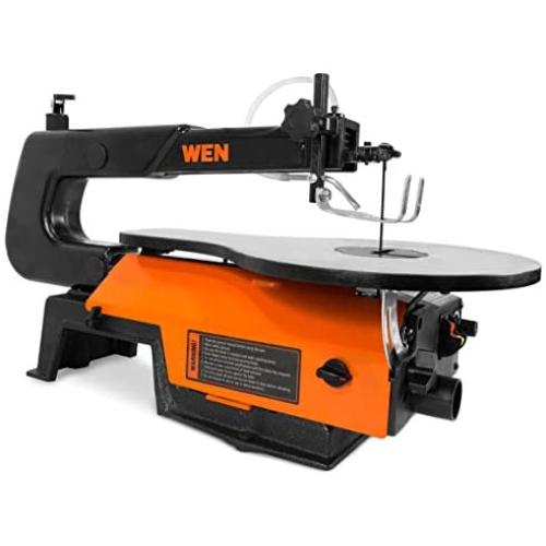 WEN 3922 16-inch Variable Speed Scroll Saw with Easy-Access Blade Changes