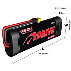 Venom NiMH Battery for Traxxas E-Revo 1:16 7.2 1600mAh 6-Cell with Universal Plug