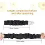 Seltureone Compatible for TicWatch C2,18mm Scrunchie Band,Replacement Wristband Pattern Band for Michael Kors Access Sofie/Michael Kors Access Runway/Fossil Sport 41mm/Withings Steel HR 36mm—Black Seltureone Compatible for TicWatch C2,18mm Scrunchie Band,Replacement Wristband Pattern Band for Michael Kors Access Sofie/Michael Kors Access Runway/Fossil Sport 41mm/Withings Steel HR 36mm—Black