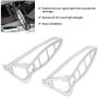 Turn Indicator Protector for F650GS F700 GS S1000R, Motorcycle Metal Turn Signal Light Protector Indicator Guard (Silver)