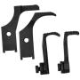 HEEPDD 4Pcs Metal Zipper Press Foot, 240133/240153 240135/240158 Metal Zipper Foot for Industrial Sewing Machine Cantor 111 CONSEW 206RB Brother B837