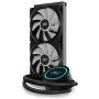 DeepCool Gammaxx L240 RGB V2 Cooling System Anti-Leak Radiator 240mm Liquid Heatsink RGB 12V 4-Pin Compatible Intel 115X/2066 and AMD AM4