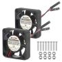 2PCS DC 5V Brushless Cooling Fan Heatsink Cooler Raspberry Pi Fan