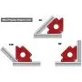 Drixet Arrow Shape Heavy Duty Steel Magnetic Welding Setup Holder for Multiple Angles Red Painted with a Grip Hole (Holds Up to 66 Lbs.) Drixet Arrow Shape Heavy Duty Steel Magnetic Welding Setup Holder for Multiple Angles Red Painted with a Grip Hole (Holds Up to 66 Lbs.)