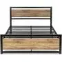 Amolife Queen Bed Frame with Headboard,Platform Metal Bed Frame with Footboard,Mattress Foundation,Strong Slat Support,No Box Spring Needed Amolife Queen Bed Frame with Headboard,Platform Metal Bed Frame with Footboard,Mattress Foundation,Strong Slat Support,No Box Spring Needed