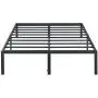 SLEEPLACE 18 Inch High Profile Heavy Duty Steel Slat / Mattress Foundation / Bed Frame, Queen SLEEPLACE 18 Inch High Profile Heavy Duty Steel Slat / Mattress Foundation / Bed Frame, Queen