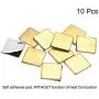 uxcell Flat IC Chipset Thermal Copper Heatsink with Adhesive Pad for RPI,12x12x1mm 10pcs uxcell Flat IC Chipset Thermal Copper Heatsink with Adhesive Pad for RPI,12x12x1mm 10pcs