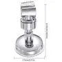 Adjustable Shower Head Holder Bathroom Suction Cup Handheld Shower Head Holder Mounting Bracket Plastic ABS with Chrome Polished for Marble Glass Metal Ceramic (2, Silver Wrench) Adjustable Shower Head Holder Bathroom Suction Cup Handheld Shower Head Holder Mounting Bracket Plastic ABS with Chrome Polished for Marble Glass Metal Ceramic (2, Silver Wrench)