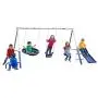 XDP Recreation Free N Swing Swing Set, Gray XDP Recreation Free N Swing Swing Set, Gray