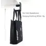 PC Gaming Headset Headphone Hook Holder Hanger Mount, Headphones Stand with Adjustable & Rotating Arm Clamp , Under Desk Design , Universal Fit , Built in Cable Clip Organizer EURPMASK PC Gaming Headset Headphone Hook Holder Hanger Mount, Headphones Stand with Adjustable & Rotating Arm Clamp , Under Desk Design , Universal Fit , Built in Cable Clip Organizer EURPMASK